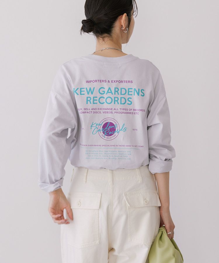 AMERICAN HOLIC「RECORDSロングTシャツ/チュニック」|Tシャツ・カットソー|