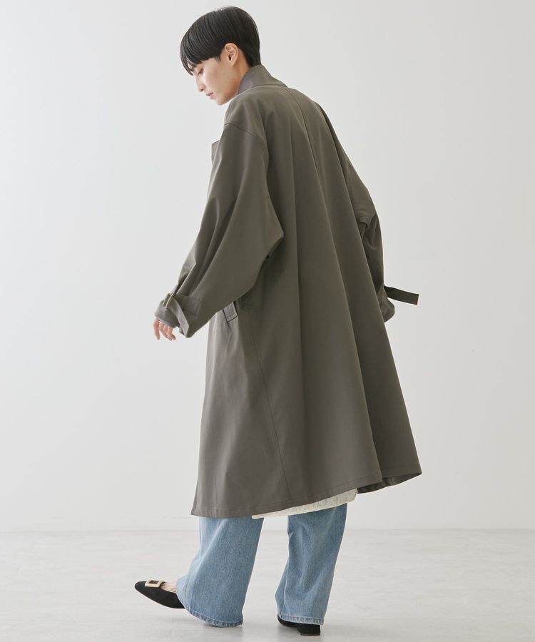 AMERICAN HOLIC「スタンドカラーニュアンスロングコート」|その他|