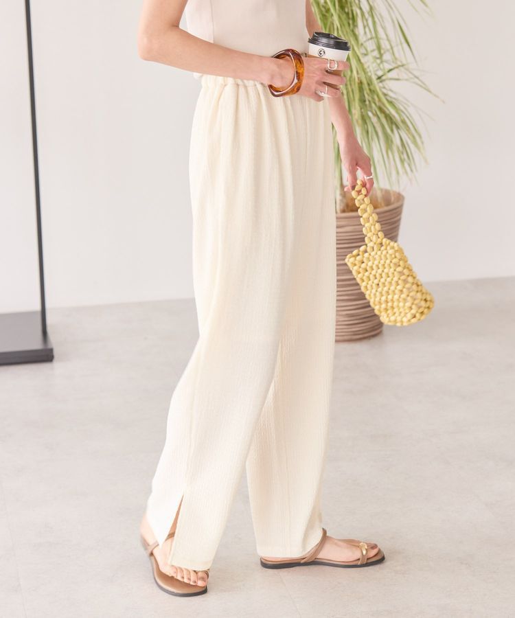 AMERICAN HOLIC「シャーリングイージーパンツ」|その他|Ivory