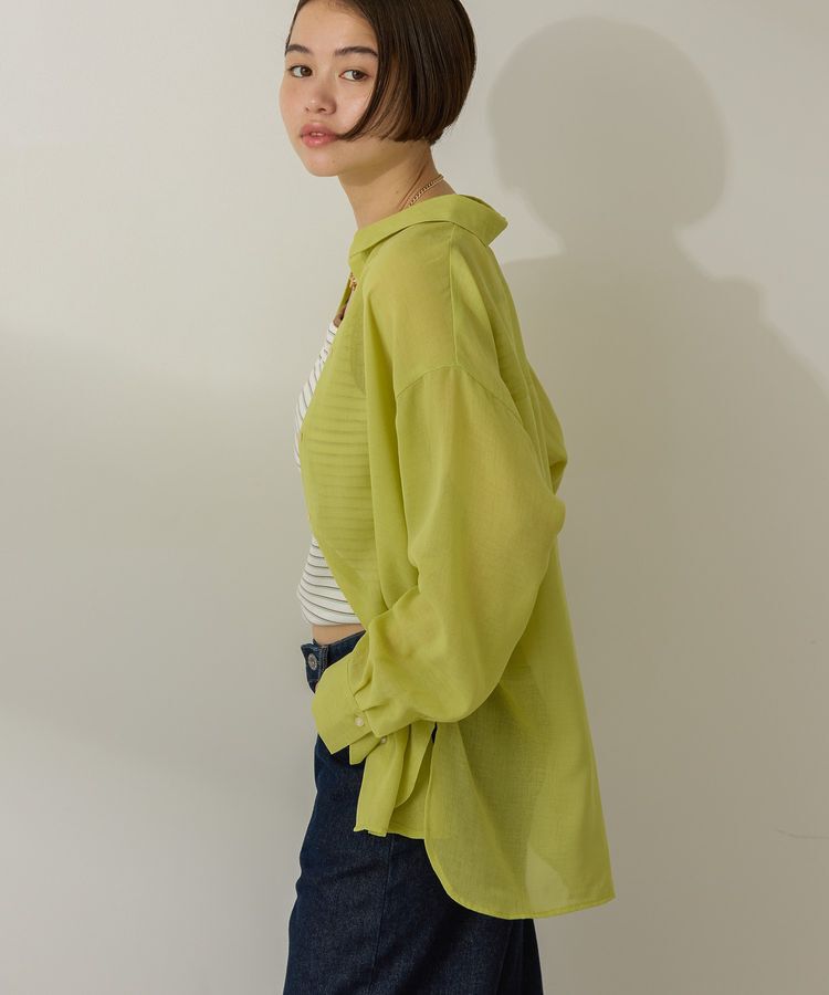 AMERICAN HOLIC「シアーボイルレギュラーシャツ」|シャツ・ブラウス|