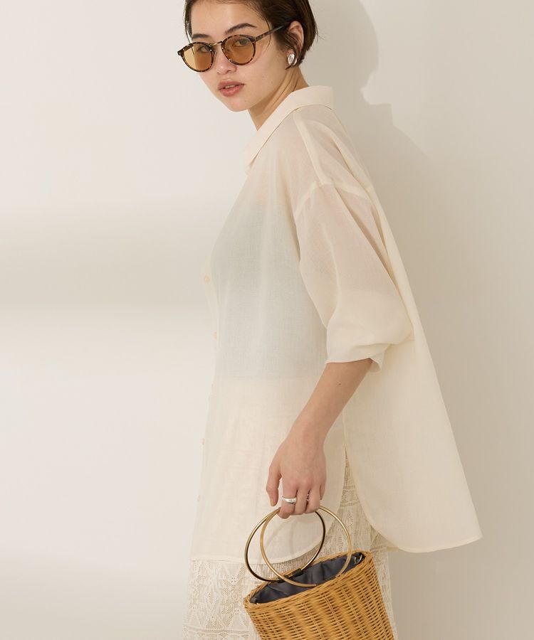 AMERICAN HOLIC「シアーボイルレギュラーシャツ」|シャツ・ブラウス|