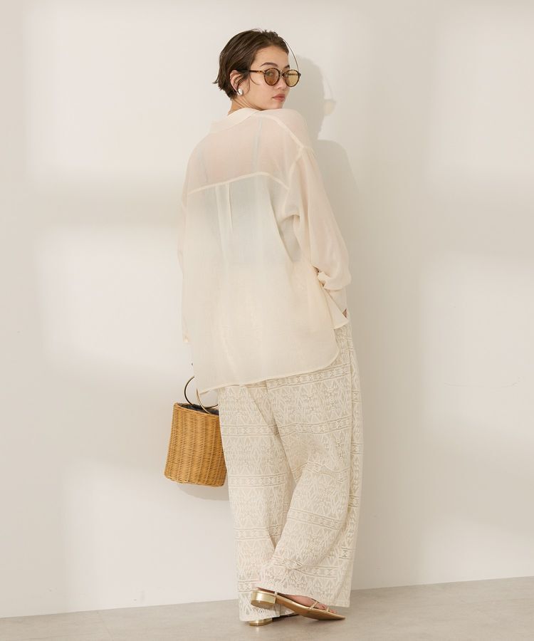 AMERICAN HOLIC「シアーボイルレギュラーシャツ」|シャツ・ブラウス|