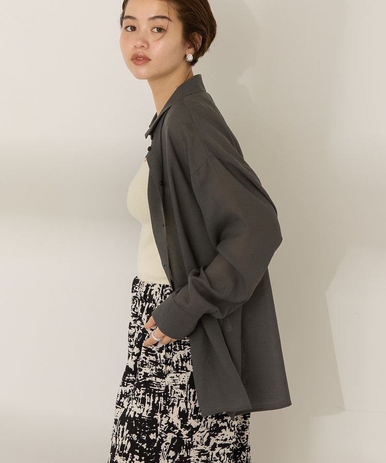 AMERICAN HOLIC「シアーボイルレギュラーシャツ」|シャツ・ブラウス|