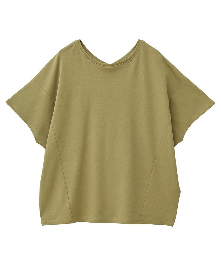 AMERICAN HOLIC「接触冷感フレンチスリーブコクーンプルオーバー」|Tシャツ・カットソー|