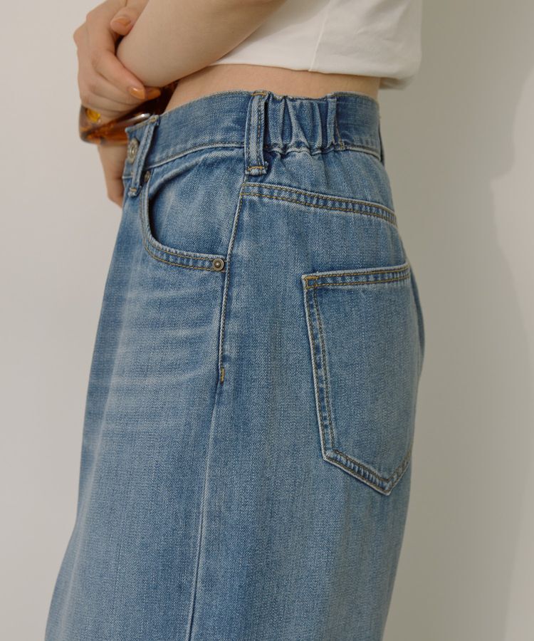 AMERICAN HOLIC「接触冷感 ワイドデニム」|デニム|