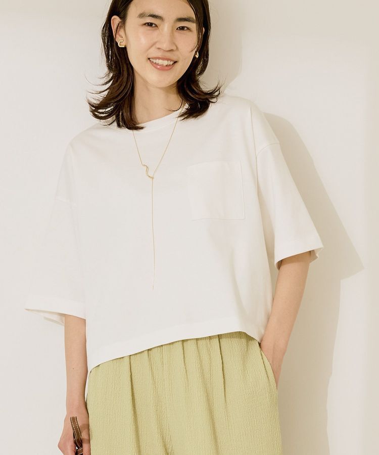 AMERICAN HOLIC「ポケット付きボックスTシャツ」|Tシャツ・カットソー|