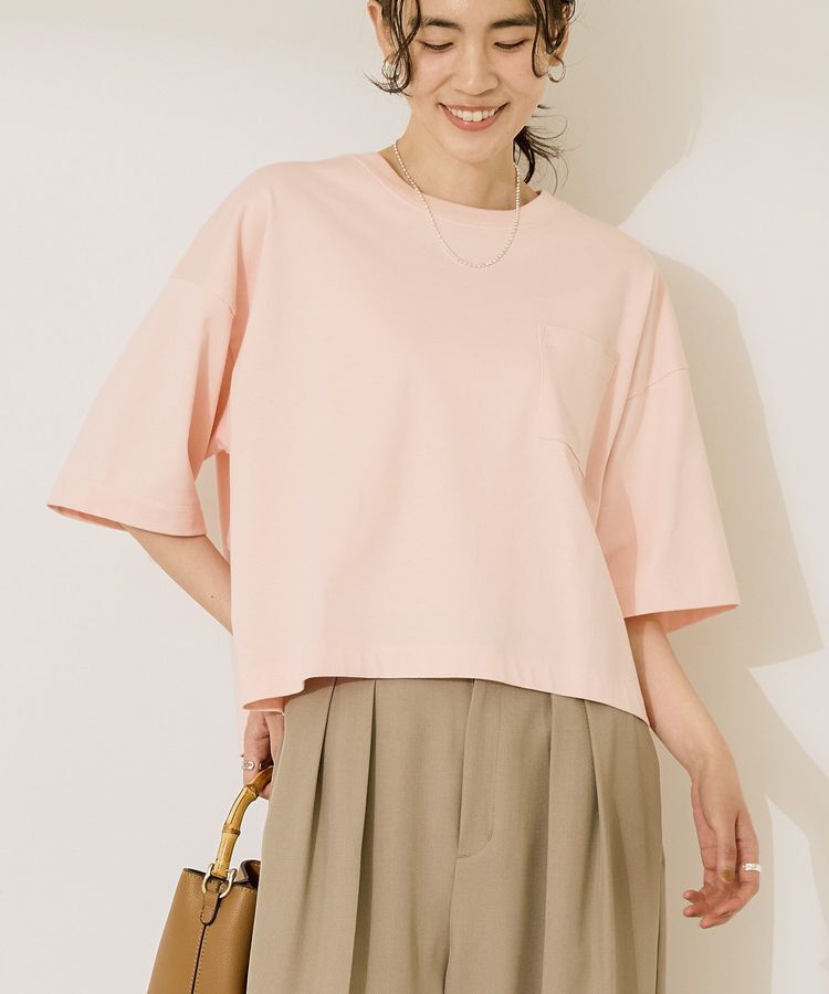 AMERICAN HOLIC「ポケット付きボックスTシャツ」|Tシャツ・カットソー|