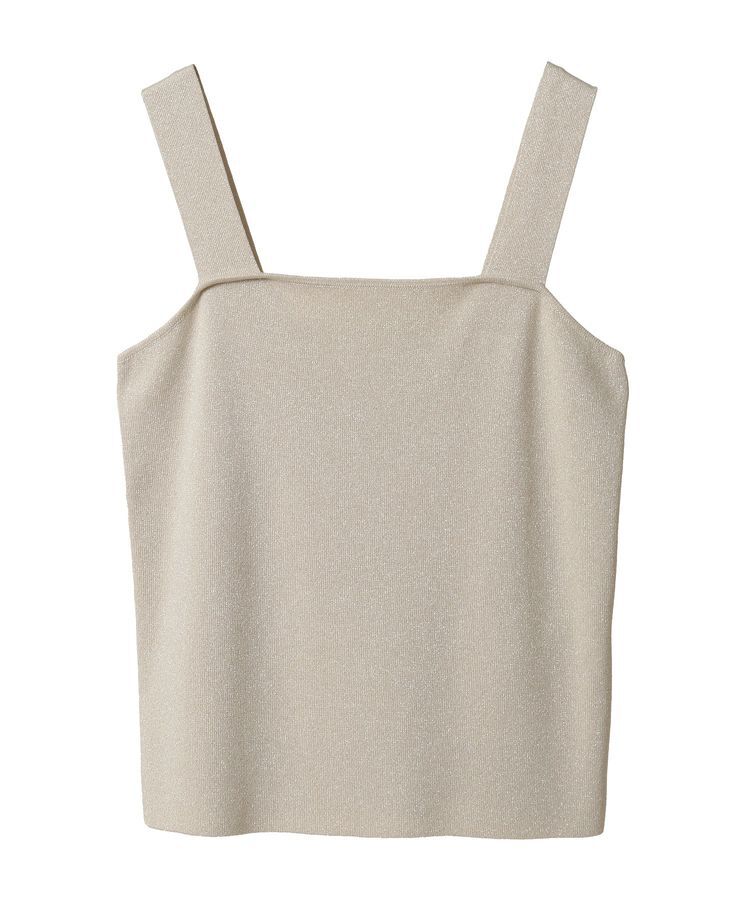 AMERICAN HOLIC「ラメニットタンクトップ」|インナー|