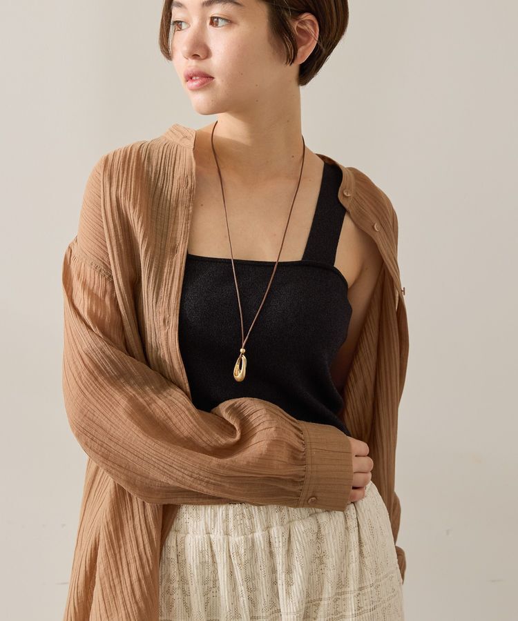 AMERICAN HOLIC「ラメニットタンクトップ」|インナー|