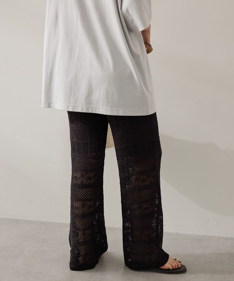 AMERICAN HOLIC「レース編みニットパンツ」|その他|