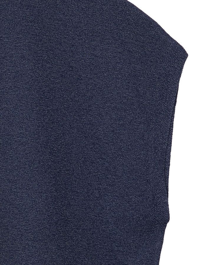 AMERICAN HOLIC「接触冷感ラメフレンチスリーブニットプルオーバー」|ニット・セーター|