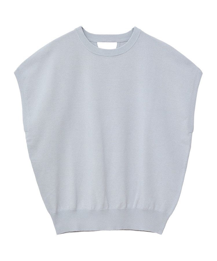 AMERICAN HOLIC「接触冷感ラメフレンチスリーブニットプルオーバー」|ニット・セーター|