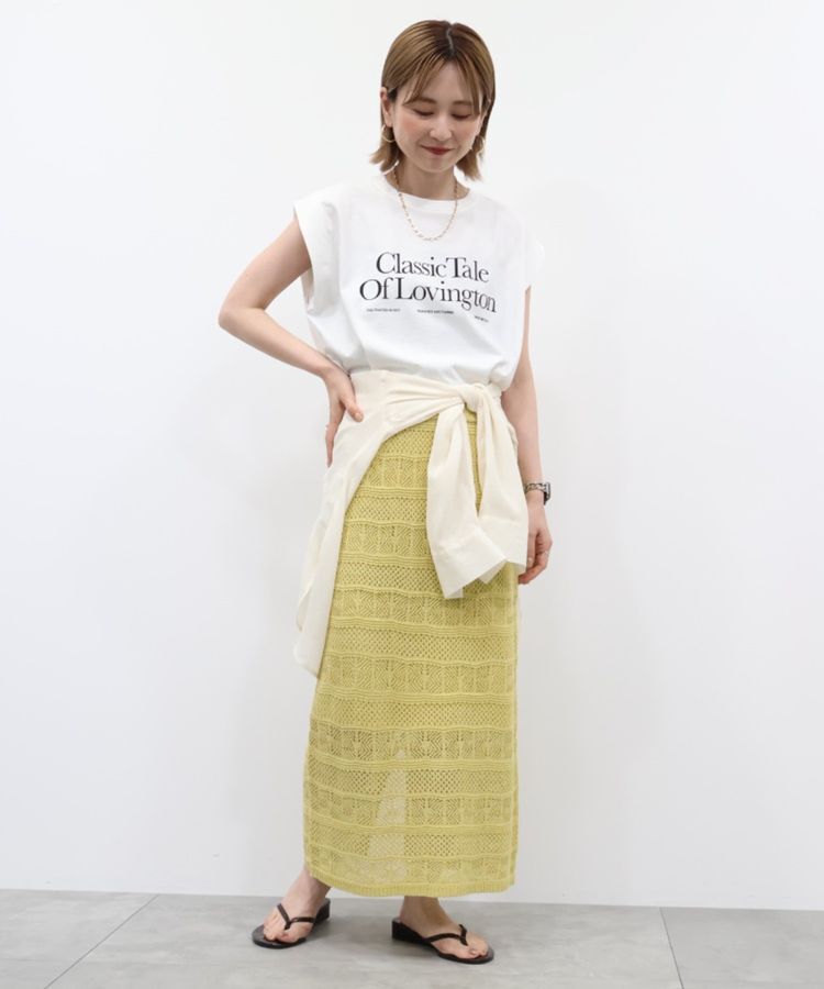 AMERICAN HOLIC「ロゴノースリーブTシャツ」|Tシャツ・カットソー|