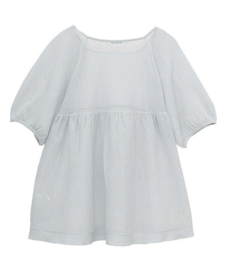 AMERICAN HOLIC「シアーパフスリーブニットプルオーバー」|ニット・セーター|