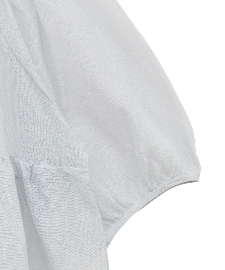 AMERICAN HOLIC「シアーパフスリーブニットプルオーバー」|ニット・セーター|