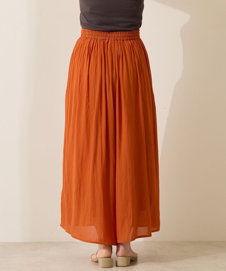 AMERICAN HOLIC「【選べる丈】接触冷感シフォンスカーチョ」|スカート|