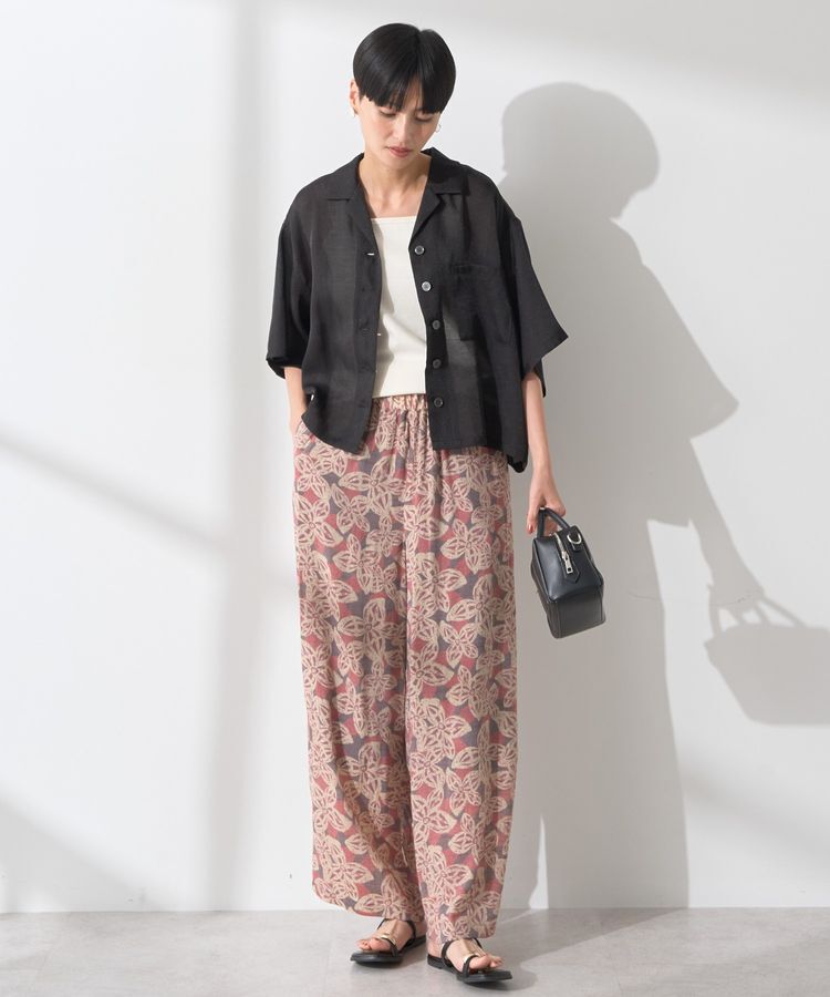 AMERICAN HOLIC「接触冷感シアー開襟半袖シャツ」|シャツ・ブラウス|