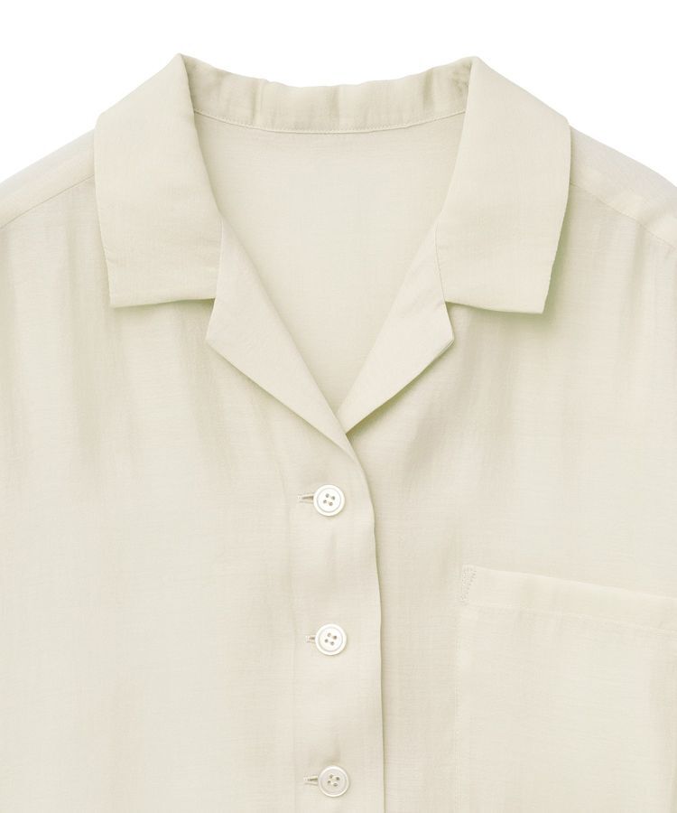 AMERICAN HOLIC「接触冷感シアー開襟半袖シャツ」|シャツ・ブラウス|