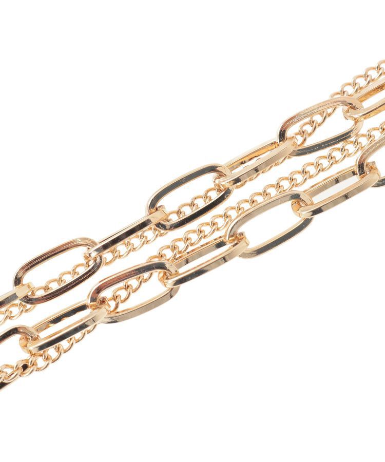 AMERICAN HOLIC「コイントップダブルチェーンネックレス」|ネックレス|