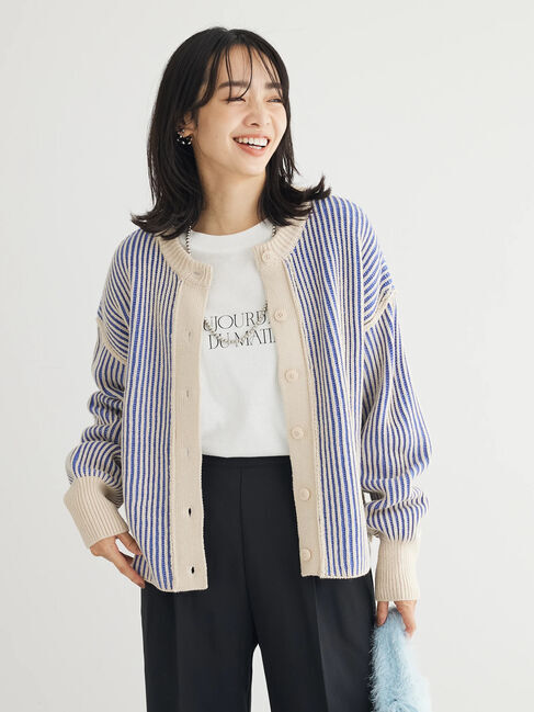 Green Parks「2way前後ニットプルオーバー」|ニット・セーター|