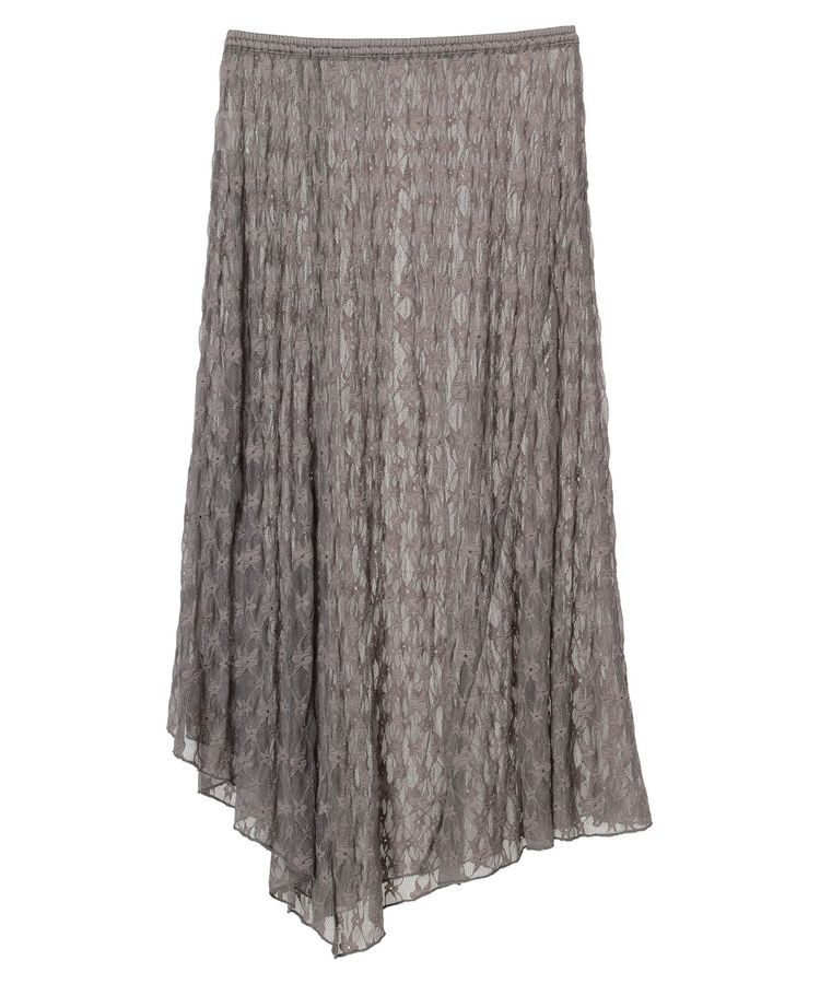 Green Parks「・ELENCARE　DUE　レースアシンメトリースカート」|スカート|