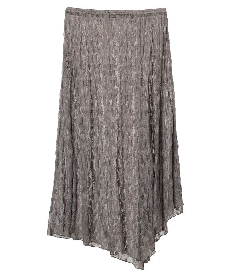 Green Parks「・ELENCARE　DUE　レースアシンメトリースカート」|スカート|