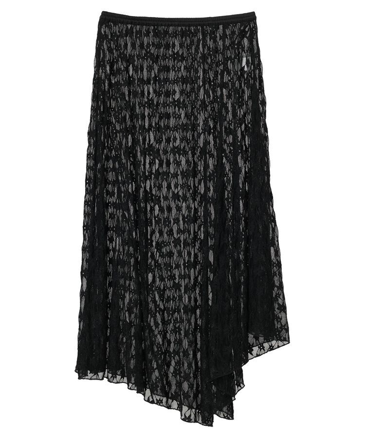 Green Parks「・ELENCARE　DUE　レースアシンメトリースカート」|スカート|