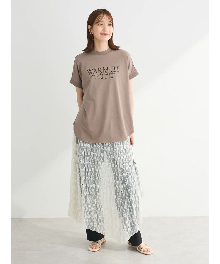 Green Parks「・ELENCARE　DUE　レースアシンメトリースカート」|スカート|