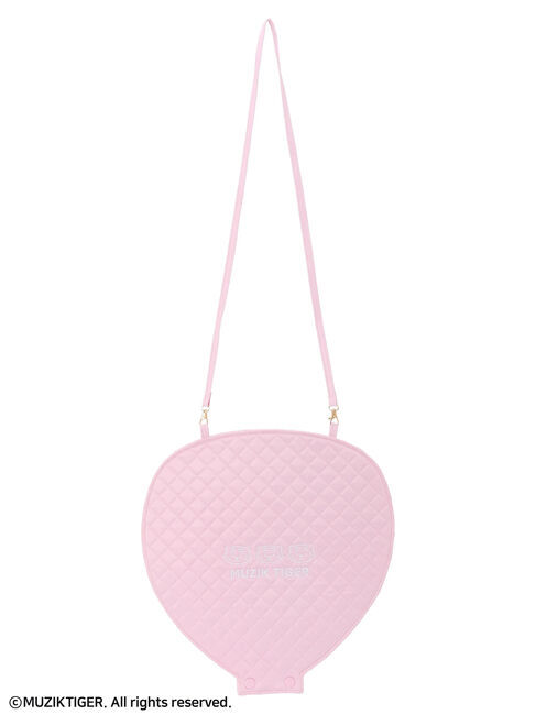 Green Parks「ムジークタイガー/うちわショルダー」|ショルダー・メッセンジャー|Pink