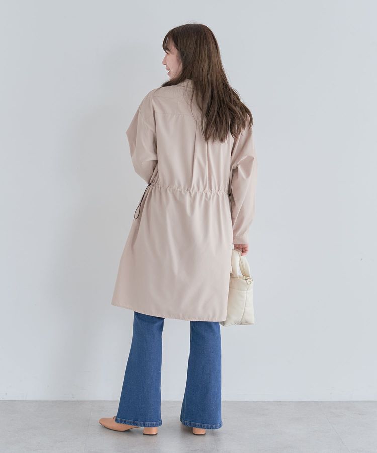 Green Parks「ミディ丈ドロストシャツワンピース」|ワンピース|