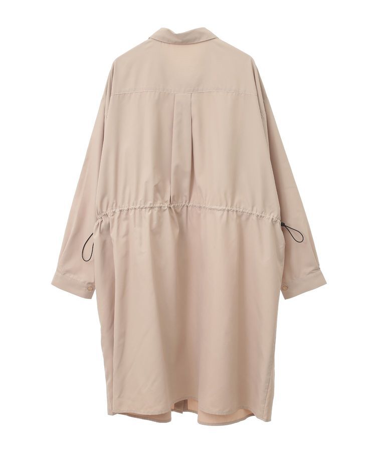 Green Parks「ミディ丈ドロストシャツワンピース」|ワンピース|