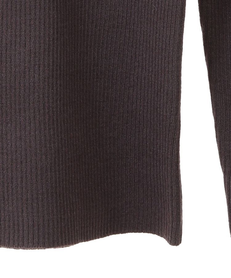 Green Parks「・swing by フリルハイネックリブニット」|ニット・セーター|