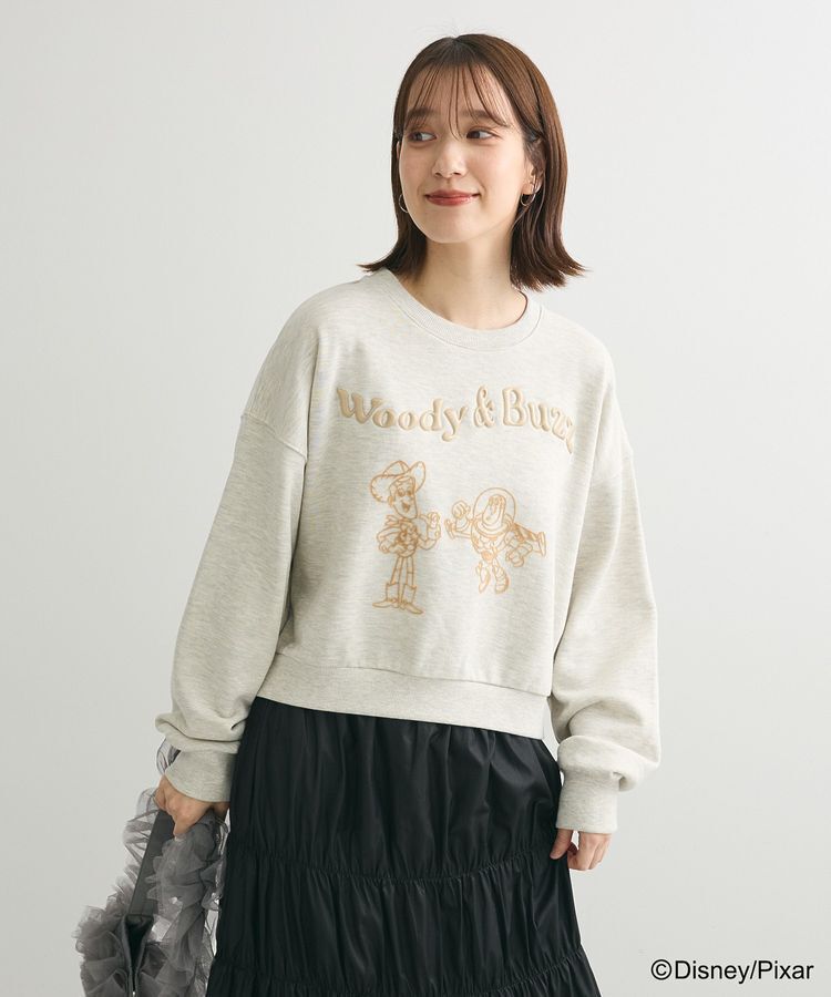 Green Parks「トイストーリー/立体ロゴショートプルオーバー」|Tシャツ・カットソー|Oatmeal