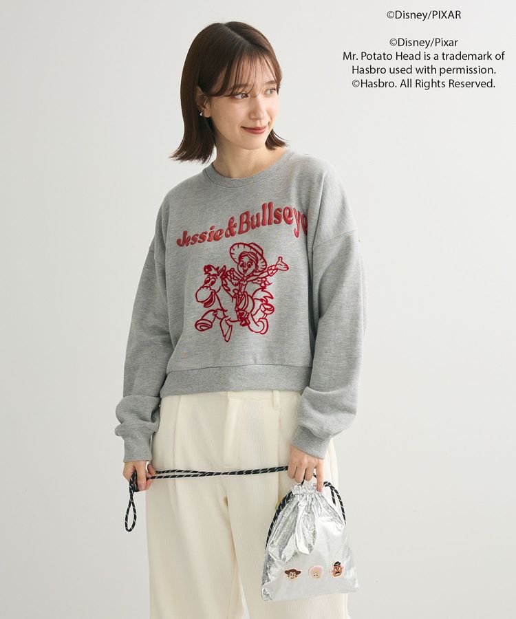 Green Parks「トイストーリー/立体ロゴショートプルオーバー」|Tシャツ・カットソー|Gray Mixture