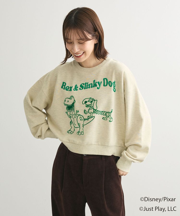 Green Parks「トイストーリー/立体ロゴショートプルオーバー」|Tシャツ・カットソー|Cream