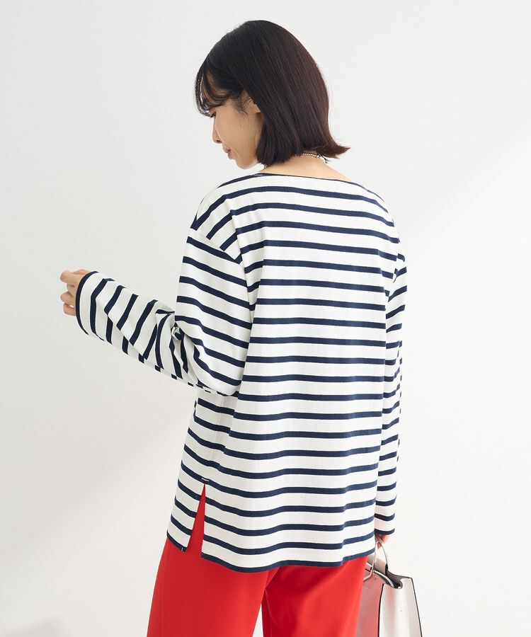 Green Parks「ボーダーチュニック」|Tシャツ・カットソー|