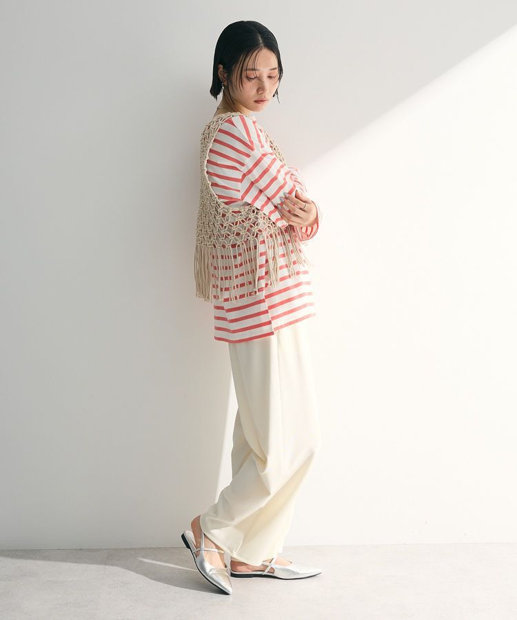 Green Parks「ボーダーチュニック」|Tシャツ・カットソー|