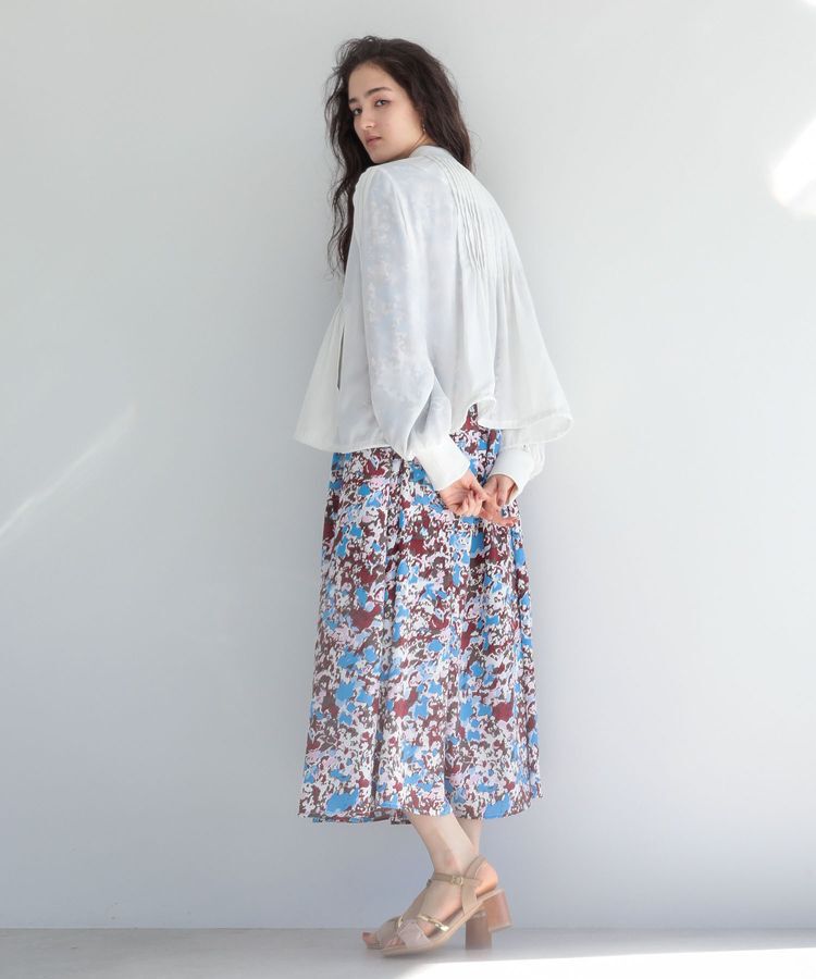 Green Parks「■ESCAR セミシアーピンタックブルゾン」|ブルゾン・スタジャン|