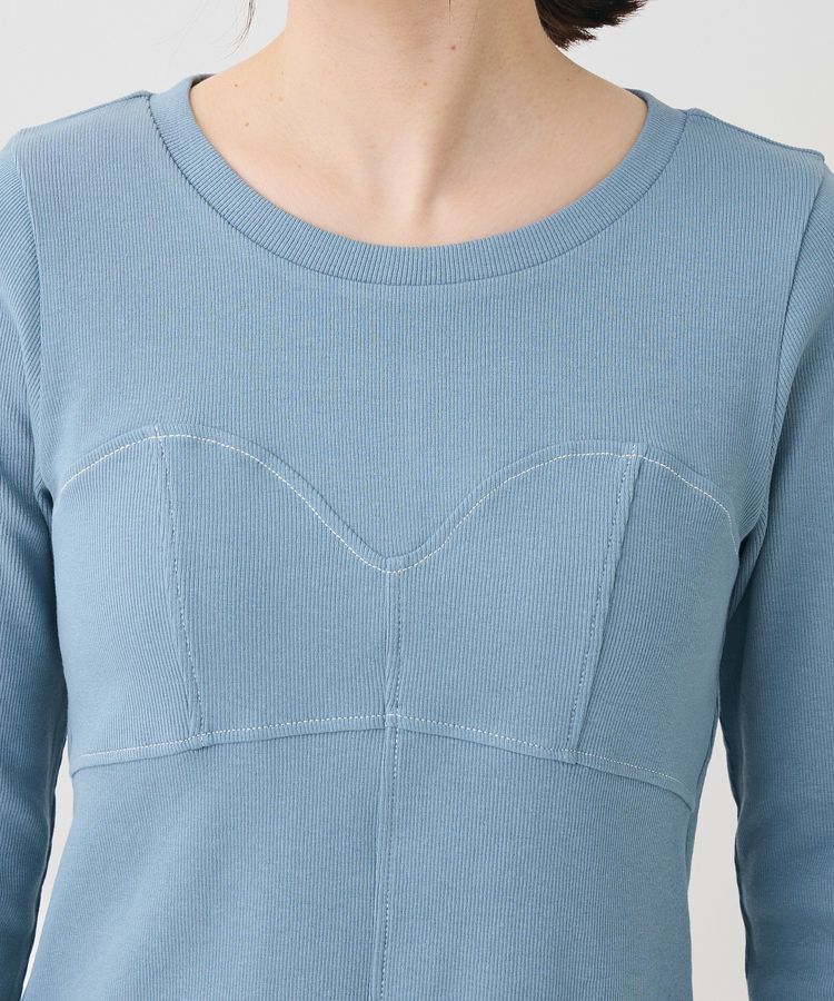 Green Parks「・SUGAR SPOON ビスチェラインリブロンTEE」|Tシャツ・カットソー|