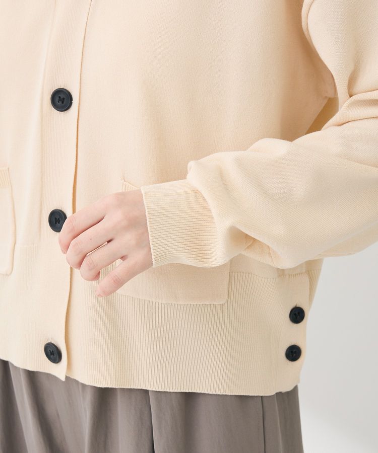 Green Parks「ポケット付コンパクトカーディガン」|カーディガン|