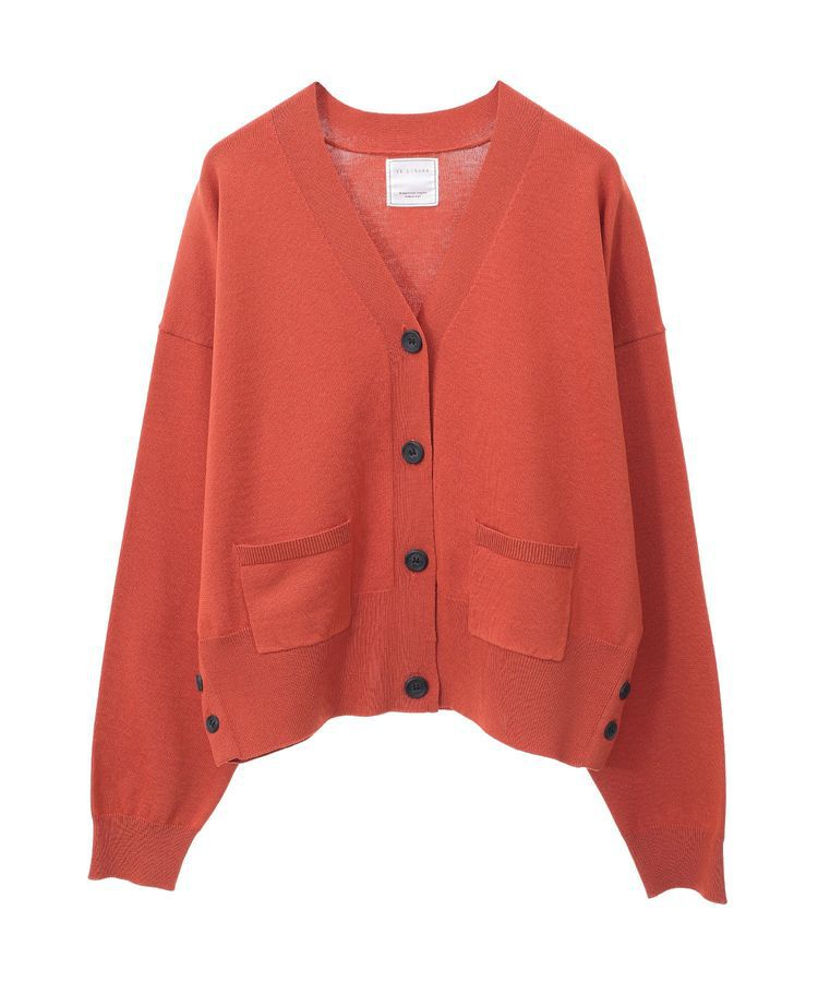 Green Parks「ポケット付コンパクトカーディガン」|カーディガン|