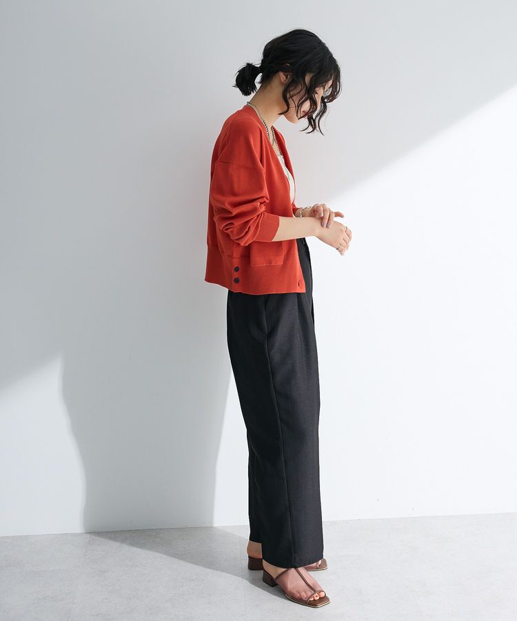 Green Parks「ポケット付コンパクトカーディガン」|カーディガン|