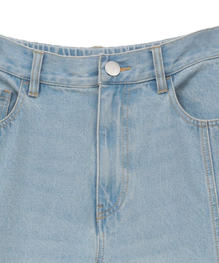 Green Parks「切り替えカーヴィーデニムパンツ」|デニム|