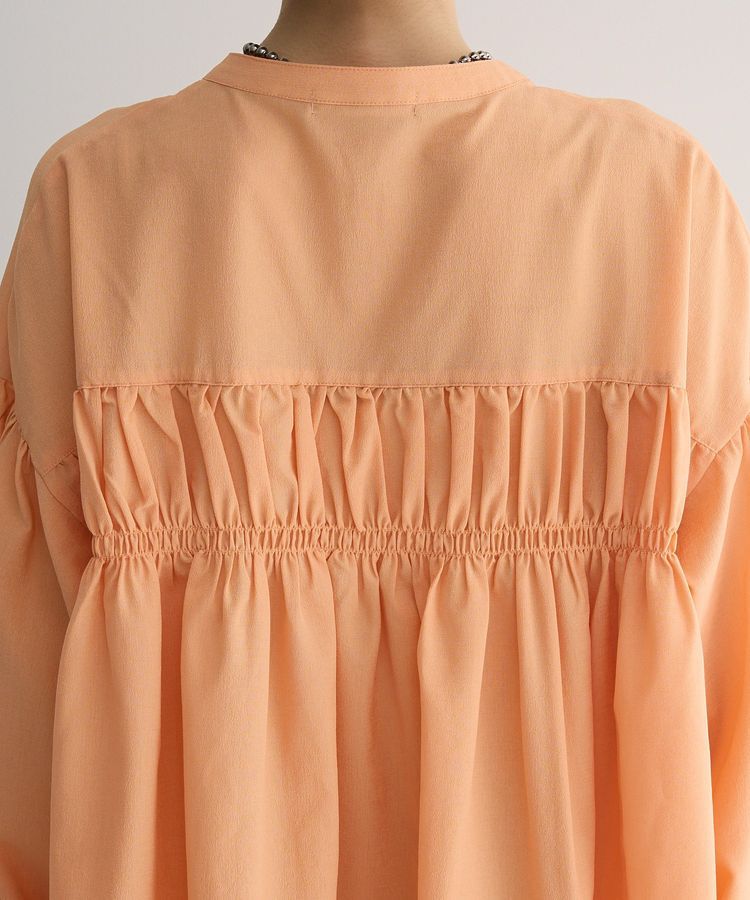 armonia「シャーリングスキッパーシャツ」|シャツ・ブラウス|