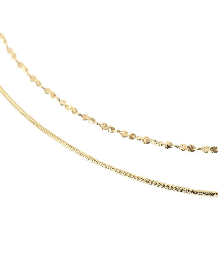 armonia「everywalk.ステンレス2本セットチェーンネックレス」|ネックレス|