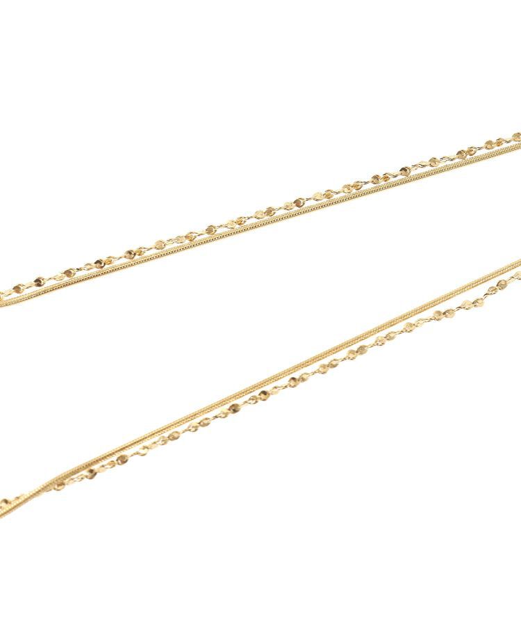 armonia「everywalk.ステンレス2本セットチェーンネックレス」|ネックレス|