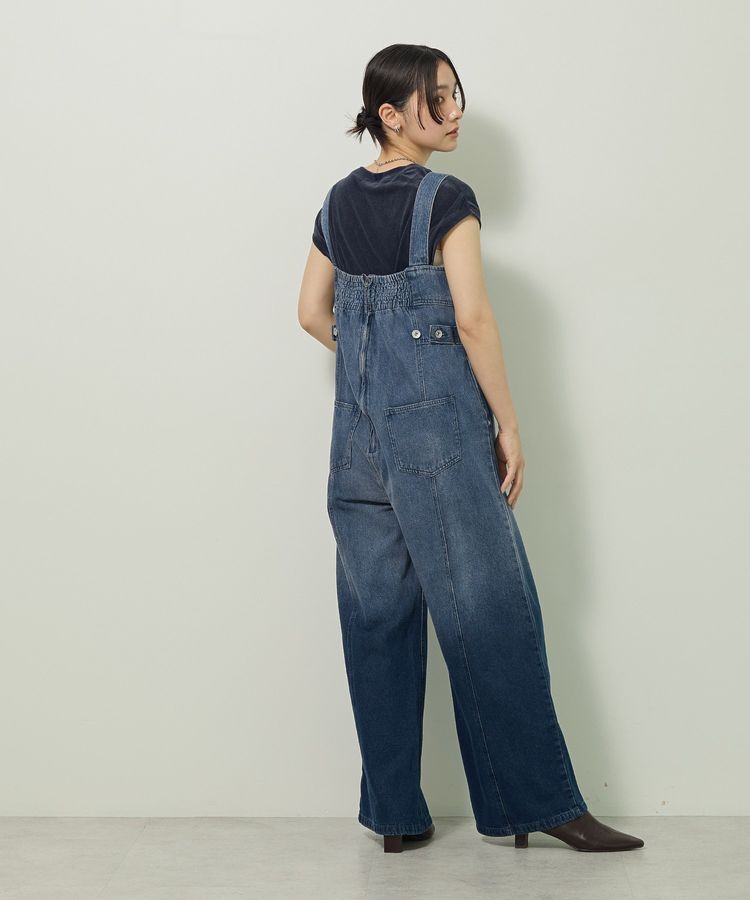 Green Parks「・SUGAR SPOON デニムコルセットオールインワン」|オールインワン|