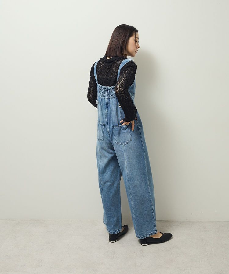 Green Parks「・SUGAR SPOON デニムコルセットオールインワン」|オールインワン|