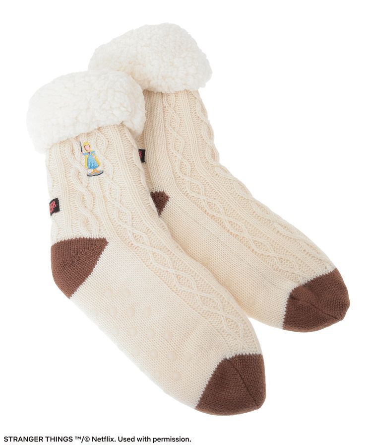 Green Parks「■STRANGER THINGS&times;MINNETONKA 裏ボア刺繍ソックス」|その他|