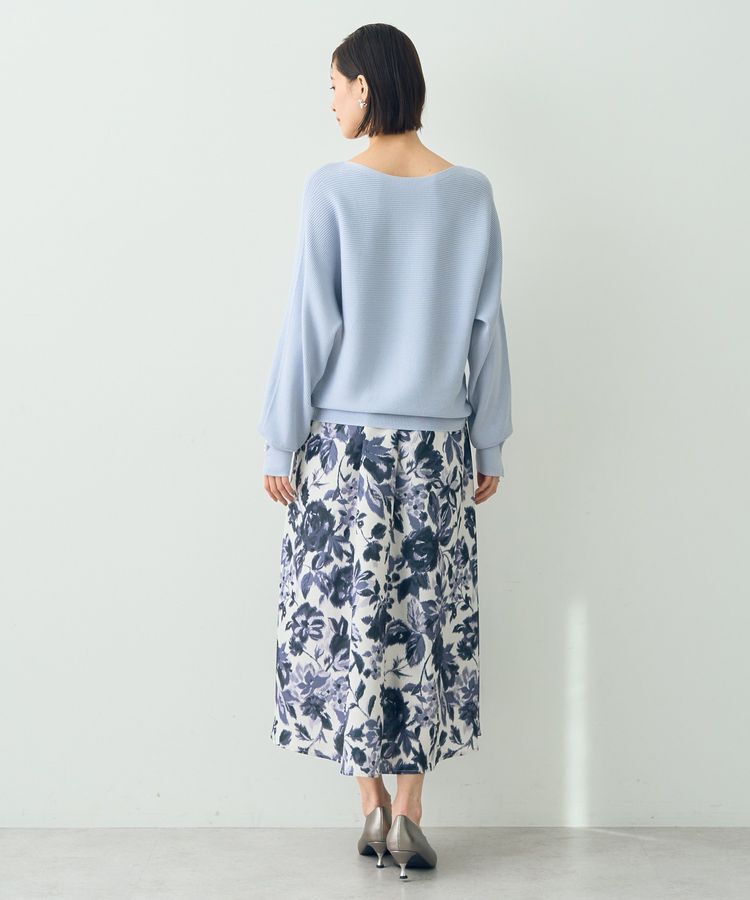 YECCA VECCA「袖パールドルマンニット」|ニット・セーター|